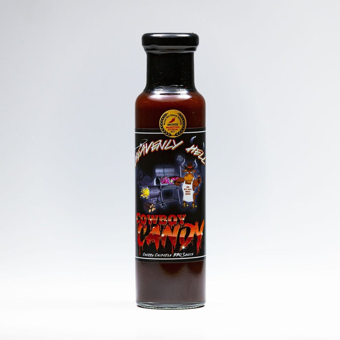 Heavenly Hell Cowboy Candy Cherry Chipotle BBQ Sauce