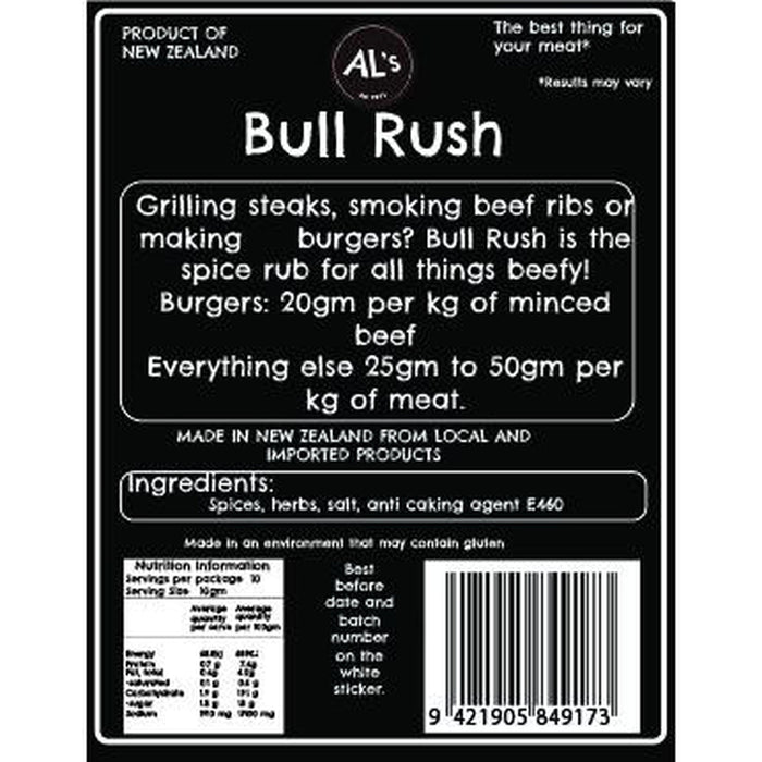 Al's Bull Rush Spice Blend