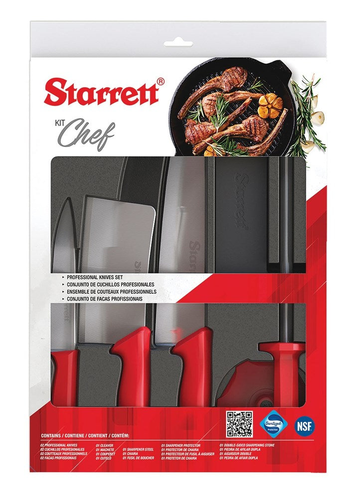 Starrett Chef 3 Knife Set