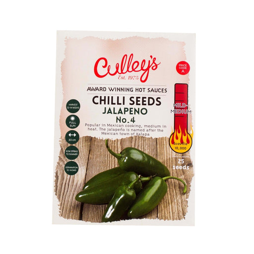 Culley's Jalapeno Chilli Seeds (25)