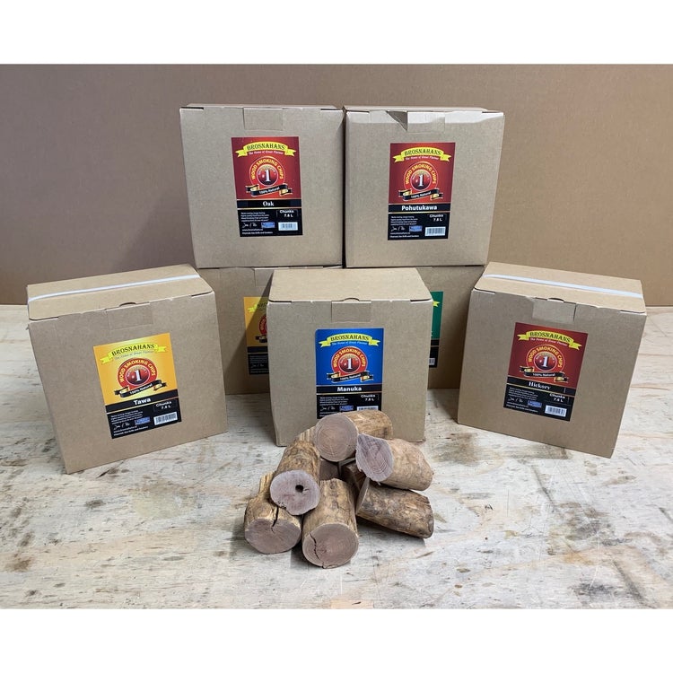 Brosnahans Beech Wood Chunks - 7.5L — Low 'N Slow BBQ Supplies
