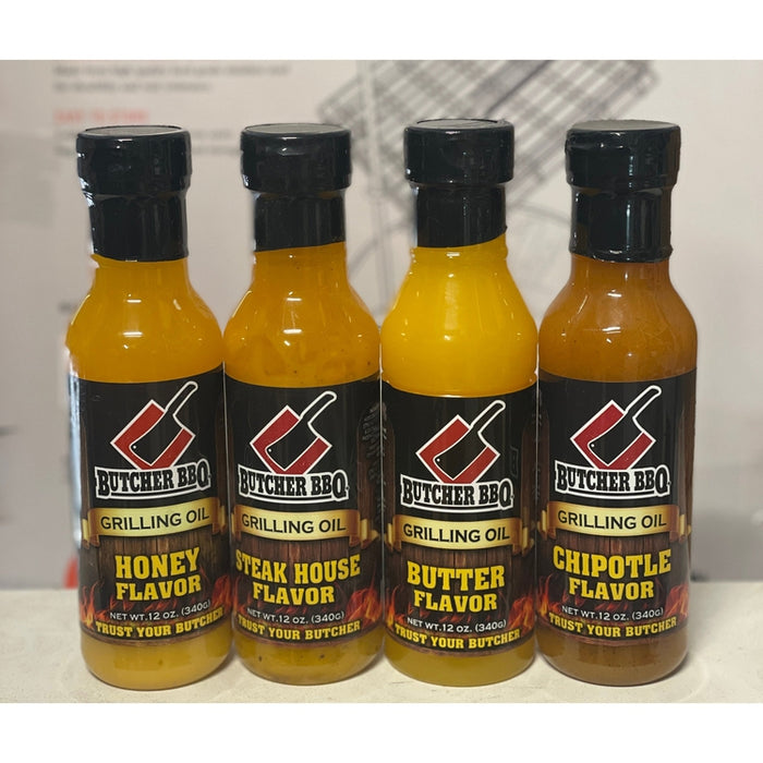 Butcher BBQ Grilling Oil Combo