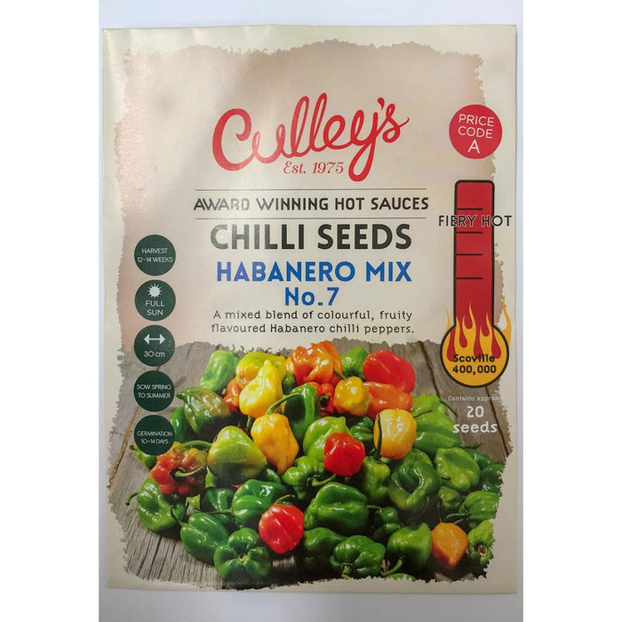 Culley's Habanero Chilli Seeds (20)