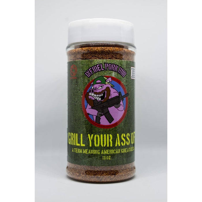 Grill Your Ass Off - Infidel Pork Rub