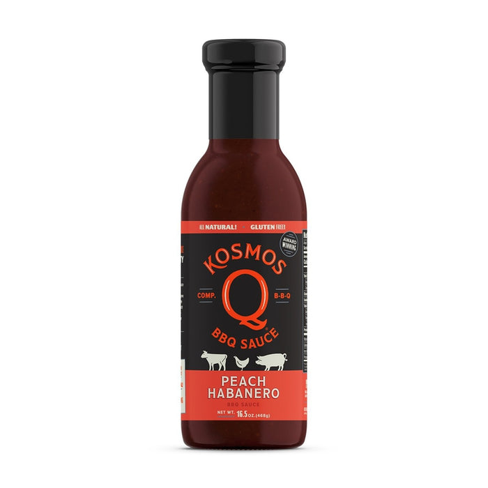 Kosmo's Q - Peach Habanero BBQ Sauce