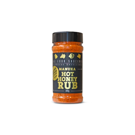 The Four Saucemen Manuka Hot Honey Rub 300g