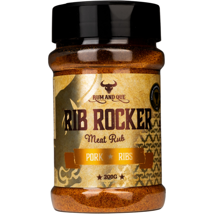 Rum & Que - Rib Rocker (200gm Shaker)