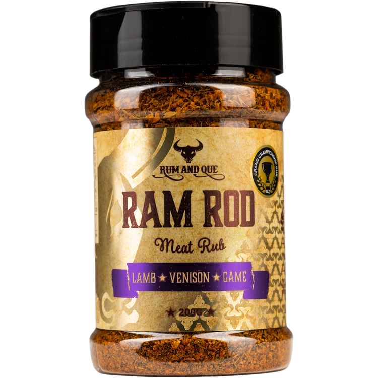 Rum & Que - Ram Rod (200gm Shaker)