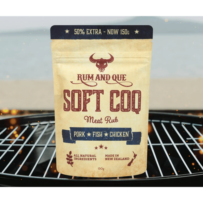 Rum & Que - Soft Coq (150gm Pouch)