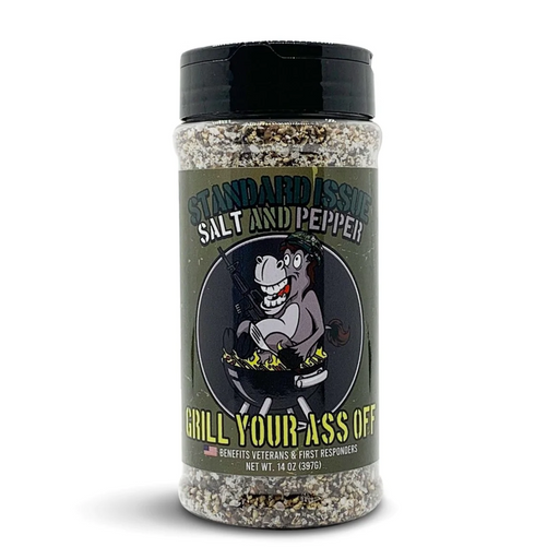 Grill Your Ass Off - Standard Issue Salt & Pepper