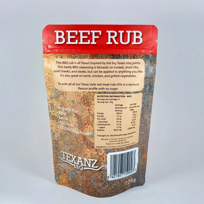Texanz BBQ Beef Rub