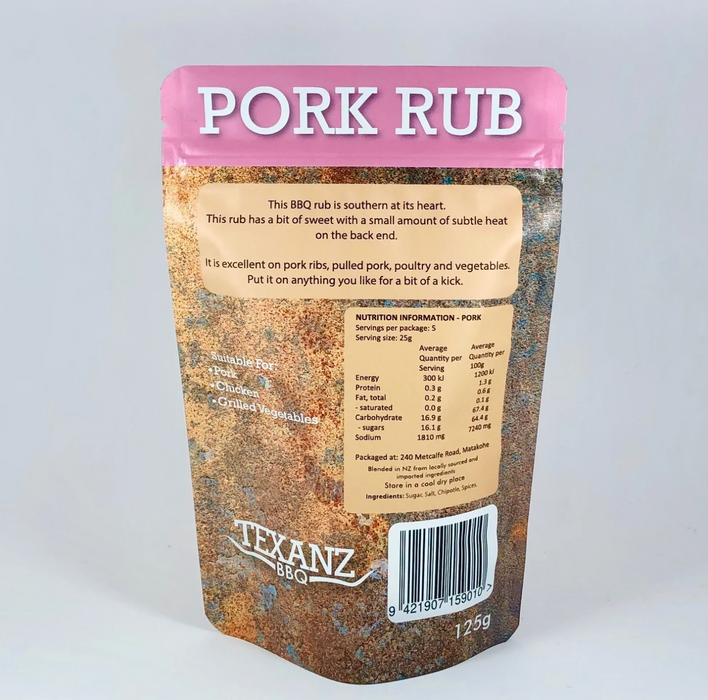 Texanz BBQ Pork Rub