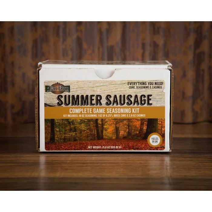 Fat Boy BBQ - Summer Sausage Game Seasoning Kit
