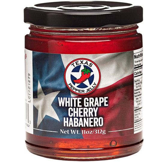White Grape Cherry Habanero Pepper Jelly