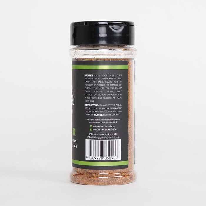 Butchers Axe Barbecue - Hunter - Australian Champions Lamb & Game Seasoning