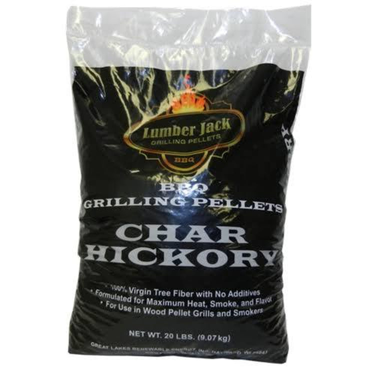 Lumber Jack Hickory Charblend BBQ Pellets — Low 'N Slow BBQ Supplies