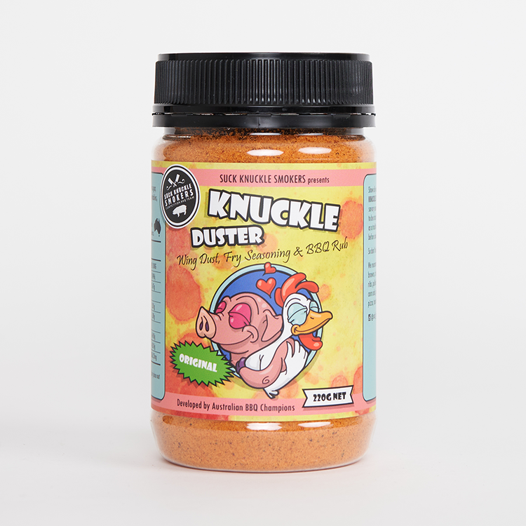 Suck Knuckle Smokers - Knuckle Duster - Wing Dust, Fry Seasoning & BBQ Rub