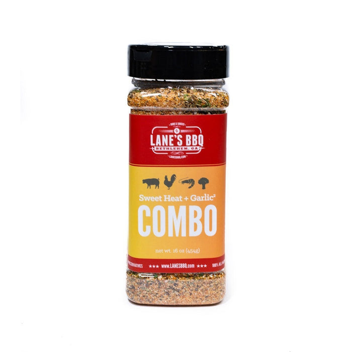 Lane's BBQ - Sweet Heat/Garlic2 Combo Rub