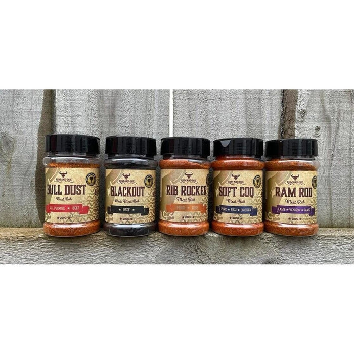 Rum & Que - Rub Combo Pack (Shakers)