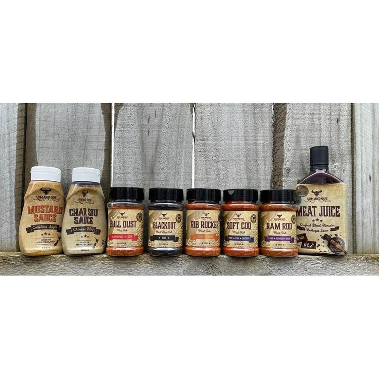 Rum & Que - Rub & Sauce Combo Pack (Shakers)