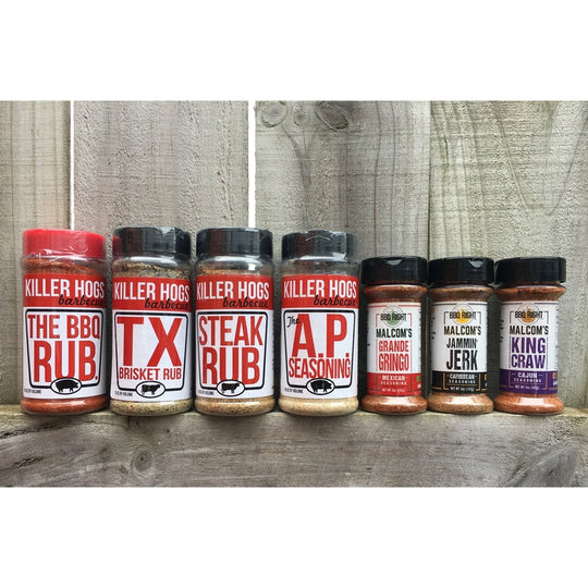Killer Hogs & Malcom's Seasoning Rub Combo Pack