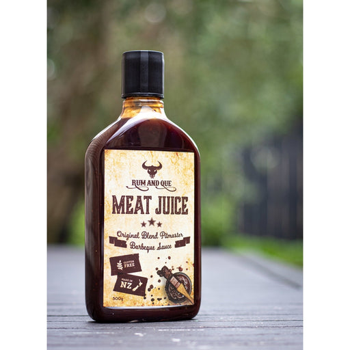 Rum & Que Meat Juice BBQ Sauce